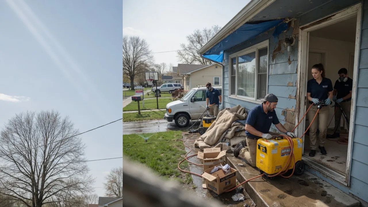 Basement Flood Cleanup in Bondurant, WY near me